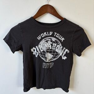 Billabong Charcoal World Tour Graphic Tee